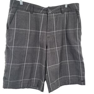 O'Neill Men's Casual Shorts Size 34 Grey plaid